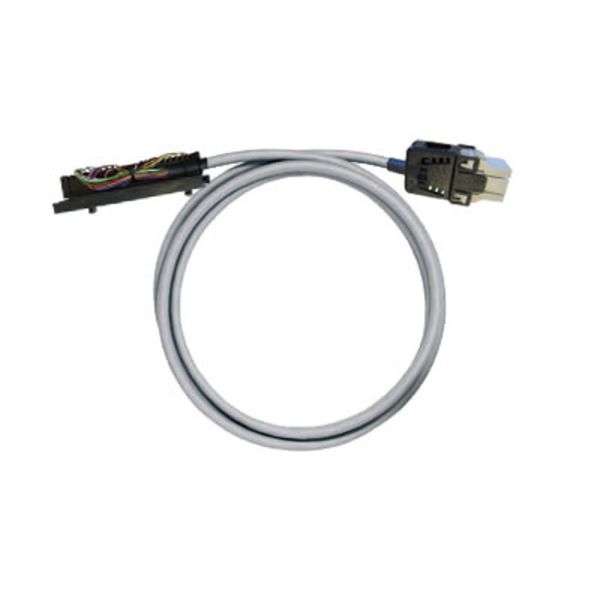 PLC-wire, Digital signals, 20-pole, Cable LiYY, 4 m, 0.25 mm² image 1
