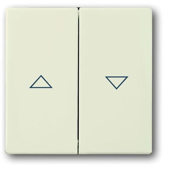 1785 JA-82 CoverPlates (partly incl. Insert) future®, solo®; carat®; Busch-dynasty® ivory white image 1