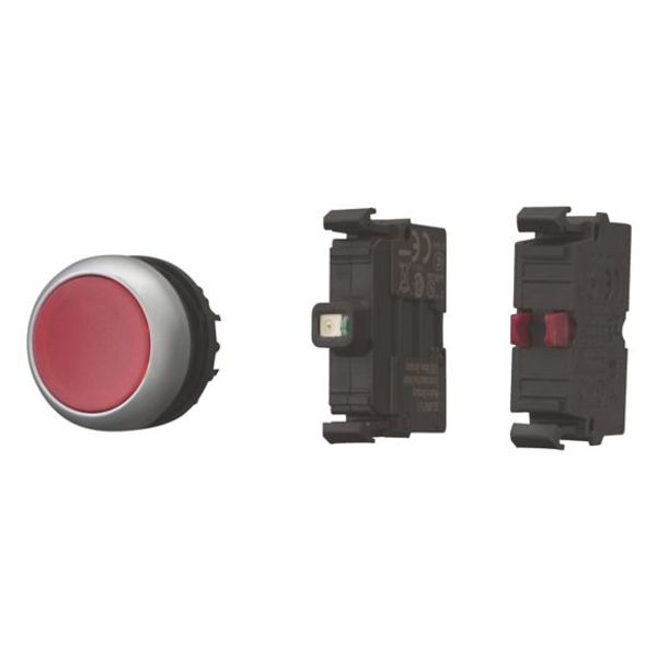 M22-DL-R-K01LED230-BVP Eaton Moeller® series M22 Illuminated pushbutton actuator image 1