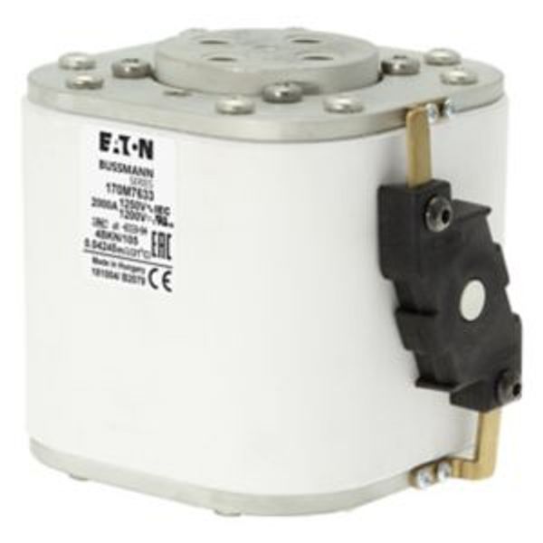 Fuse-link, high speed, 1500 A, AC 1000 V, size 4, 105 x 120 x 95 mm, aR, IEC, single indicator image 10