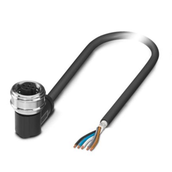 SAC-5P- 1,5-PUR/P12FR SH - Sensor/actuator cable image 1