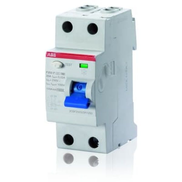 F202 A-25/0.03 AP-R Residual Current Circuit Breaker 2P A type 30 mA image 8