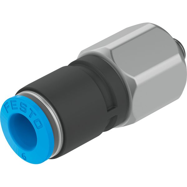 QSR-M5-6 Push-in fitting, rotatable image 1