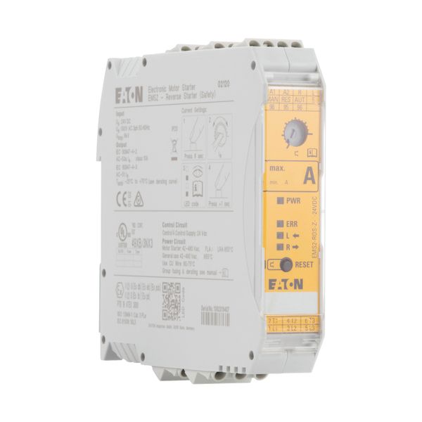 Reversing starter, 24 V DC, 0,18 - 3 A, Screw terminals, Controlled stop, PTB 19 ATEX 3000 image 10