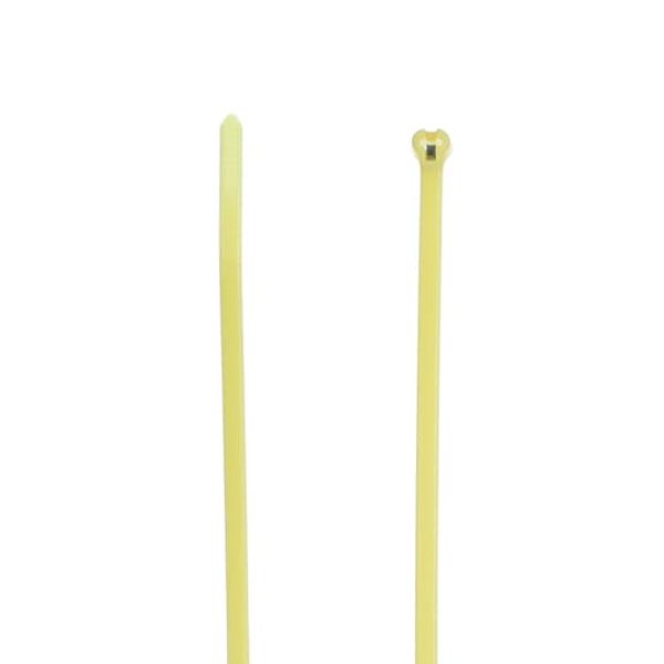TY26M-4 CABLE TIE 40LB 11IN YELLOW NYLON image 5