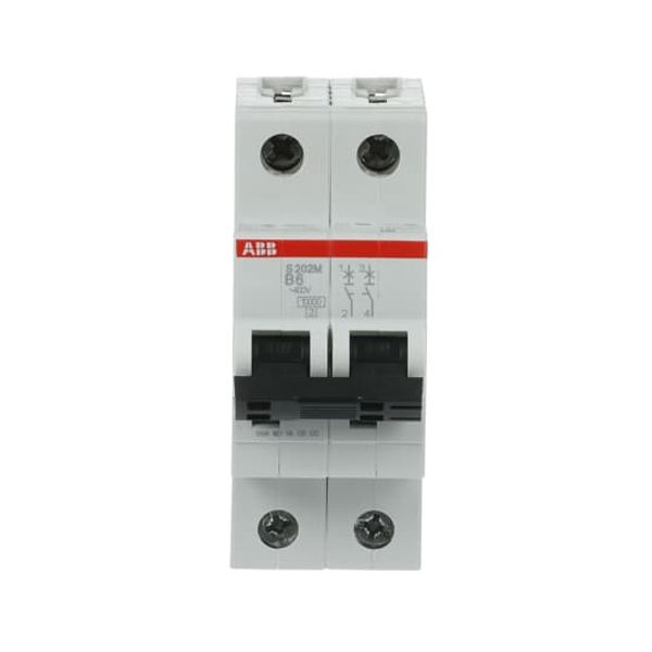 S202M-B6 Miniature Circuit Breaker - 2P - B - 6 A image 6