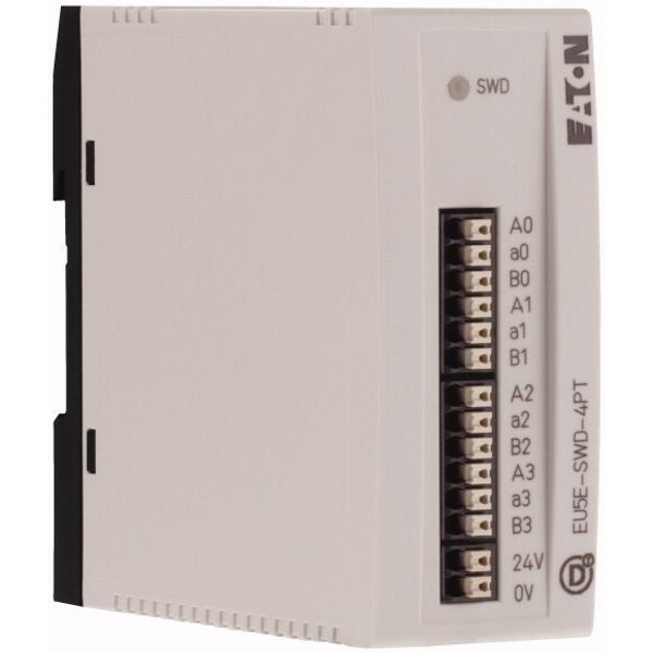 I/O module, SmartWire-DT, 24 V DC, 4AI configurable Pt100 / Pt1000: -50 - +200°C, Ni1000: -50 - +150 °C image 4