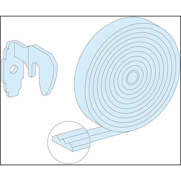 IP43 DOOR GASKET L5300 PRISMA G image 1