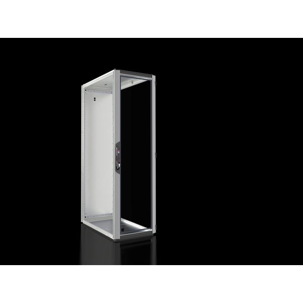 VX IT, solid, IP55, empty enclosure, RAL7035, WHD 600x2000x100mm, 42U image 6