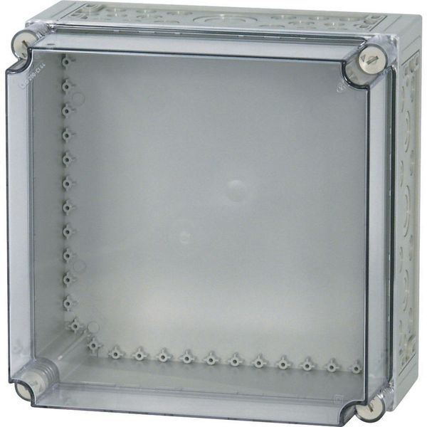 Insulated enclosure, +knockouts, HxWxD=375x375x225mm image 2