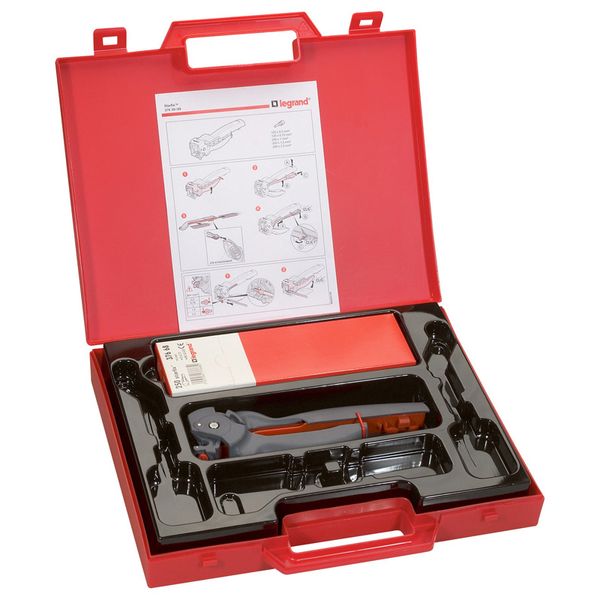 Crimping kit -Starfix tool and ferrules in strips- cross section 0.5 to 2.5 mm² image 1