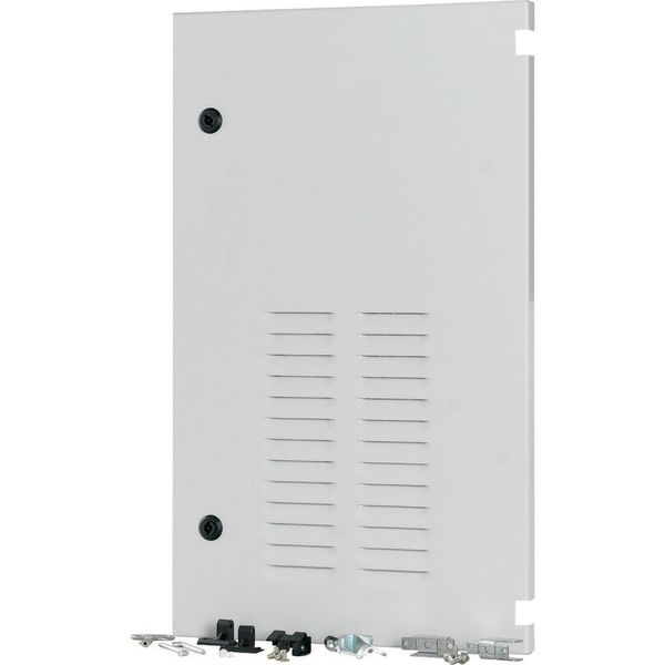 Section wide door, ventilated, right, HxW=700x425mm, IP42, grey image 2
