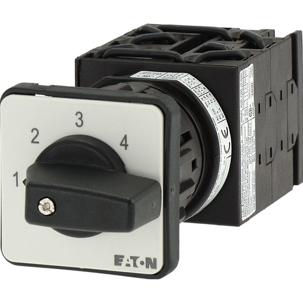 Step switches, T0, 20 A, centre mounting, 3 contact unit(s), Contacts: 5, 45 °, maintained, Without 0 (Off) position, 1-5, Design number 150 image 7