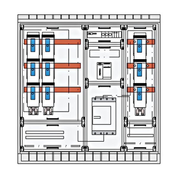 Standverteiler mit NA-Abschaltung, auáen, 250kWp, IP44 image 1