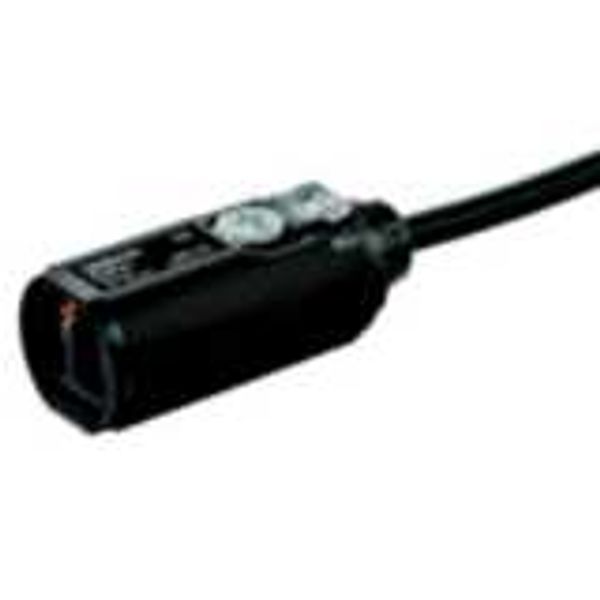 Photoelectric sensor, M18 threaded barrel, plastic, red LED, coaxial r image 3
