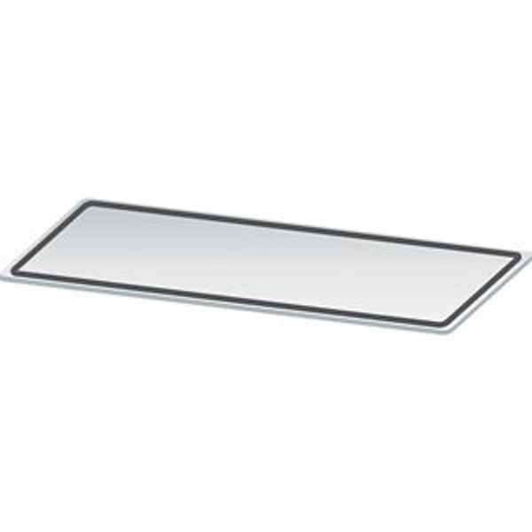 Blank bottom plate with seal, WxD=232x112mm image 2
