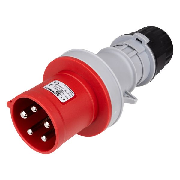 CEE-Plug, 5-pole, 63A, 400V, IP44 image 2