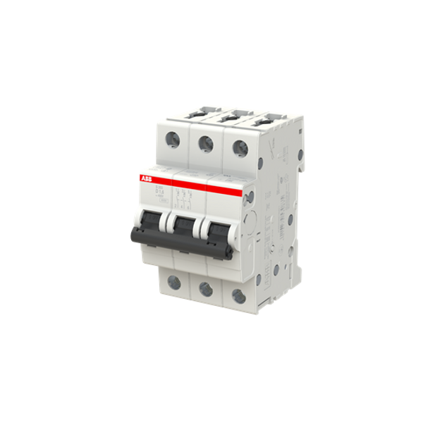 S203-C1.6 Miniature Circuit Breaker - 3P - C - 1.6 A image 4