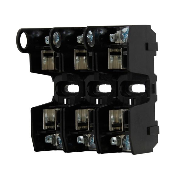 Eaton Bussmann series HM modular fuse block, 250V, 0-30A, QR, Three-pole image 3