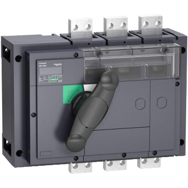 switch disconnector, Compact INV800, visible break, 800 A, standard version with black rotary handle, 3 poles image 4