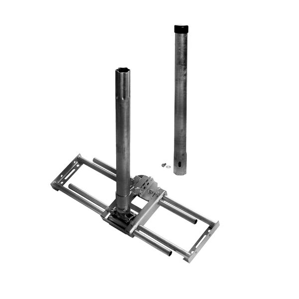 Rafter fastener Universal,incl.mast 1.100mm,horizontal,Steel image 3
