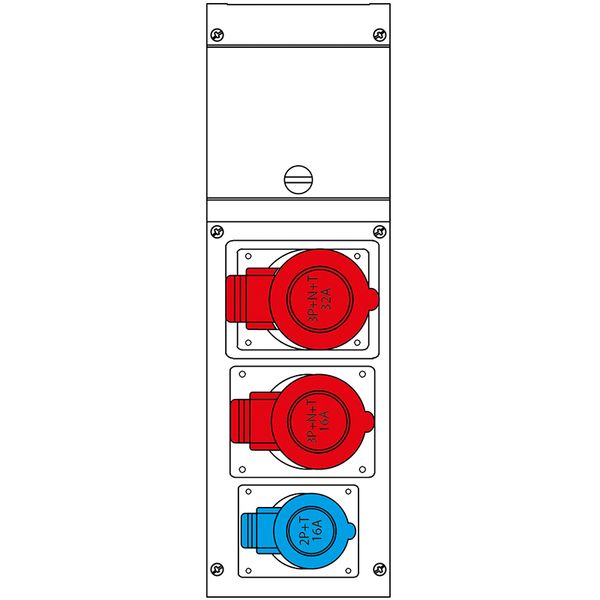 SURF. MOUNT.DISTRIBUTION ASSEMBLY BLOCK3 image 2