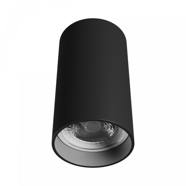 CHLOE VARIOSA GU10 SURFACE MOUNTED GU10 230V IP20 55x100MM BLACK ROUND image 1