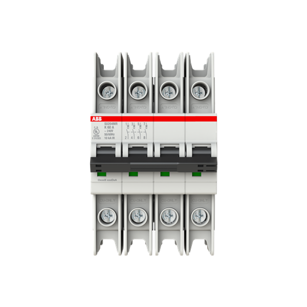 SU204MR-K60 Miniature Circuit Breaker - 4P - K - 60 A image 3