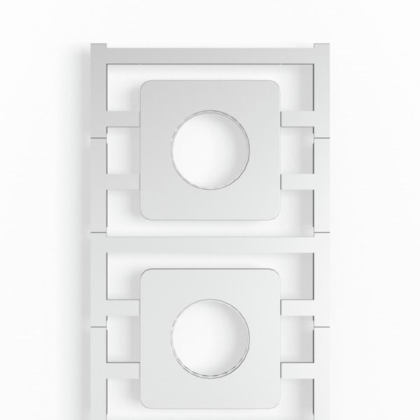 Device marking, 45 mm, Polyamide 66, grey image 1