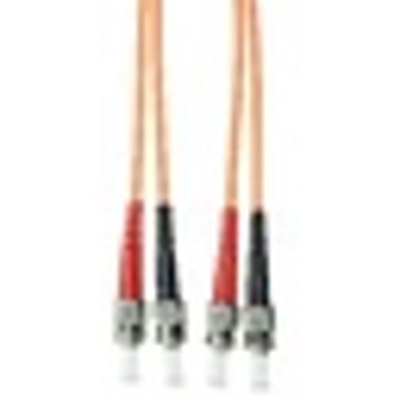 FO Patchcord Duplex ST/ST,50/125æm OM2, LS0H-3, orange,10.0m image 4