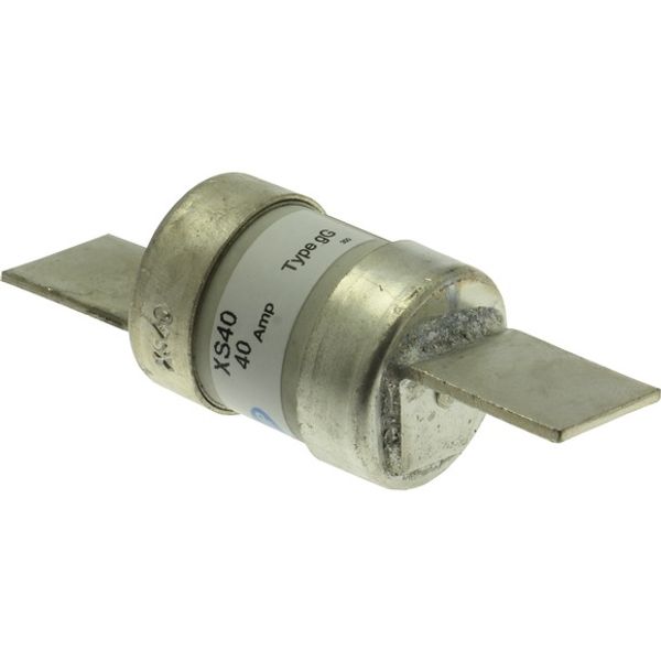 Fuse-link, low voltage, 40 A, AC 440 V, BS88/F3, 27 x 80 mm, gL/gG, BS image 4