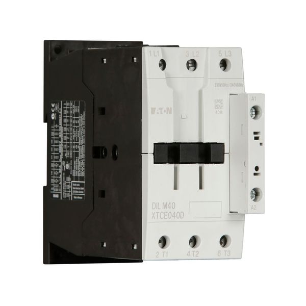 Contactor, 3 pole, 380 V 400 V 18.5 kW, 230 V 50 Hz, 240 V 60 Hz, AC operation, Screw terminals image 8