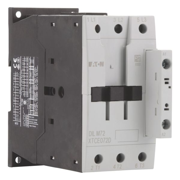 Contactor, 3 pole, 380 V 400 V 37 kW, 230 V 50 Hz, 240 V 60 Hz, AC operation, Screw terminals image 12