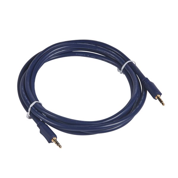 Stereo audio cable 3.5mm male/male 2 meters image 1