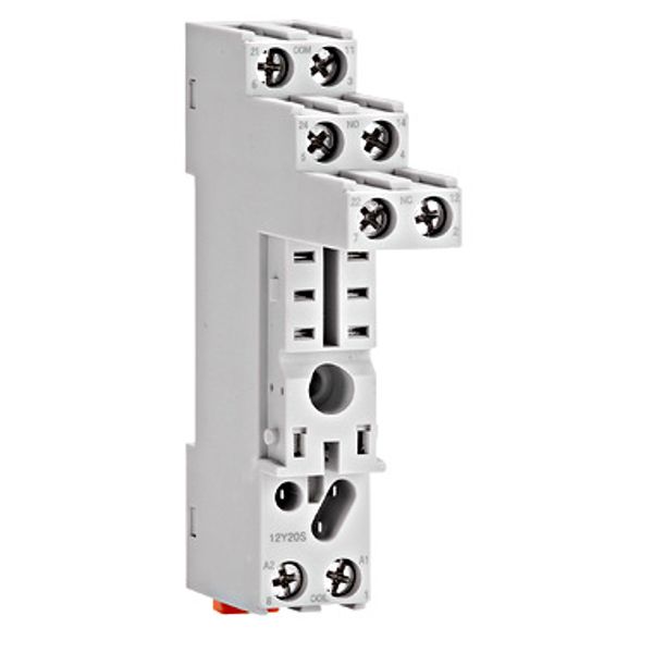Screw socket, logical arrangement for 2-pole RXT relay image 1