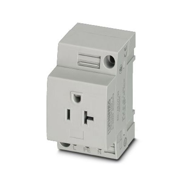 Socket outlet for distribution board Phoenix Contact EO-AB/UT/20 125V 20A AC image 2