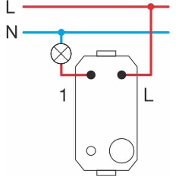 PUSH BUTTON 1WAY 16A 250V~ 1M AT 4315730 image 2