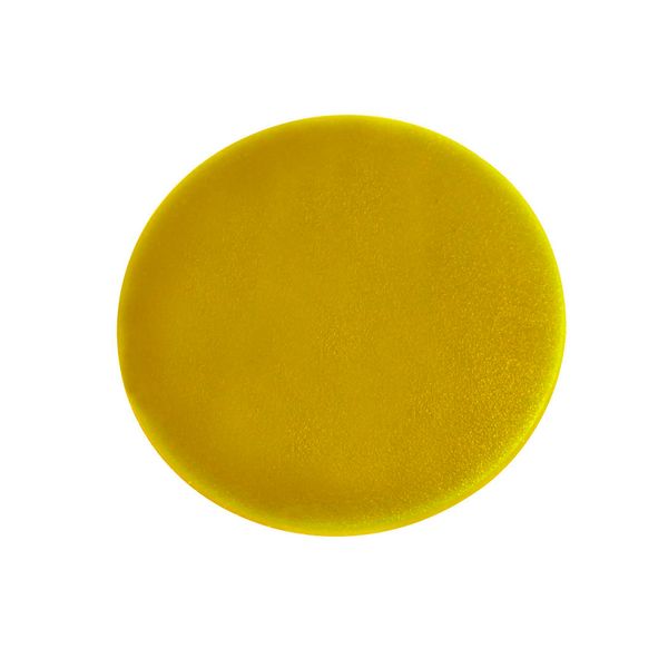 Button plate, mushroom yellow, blank image 2