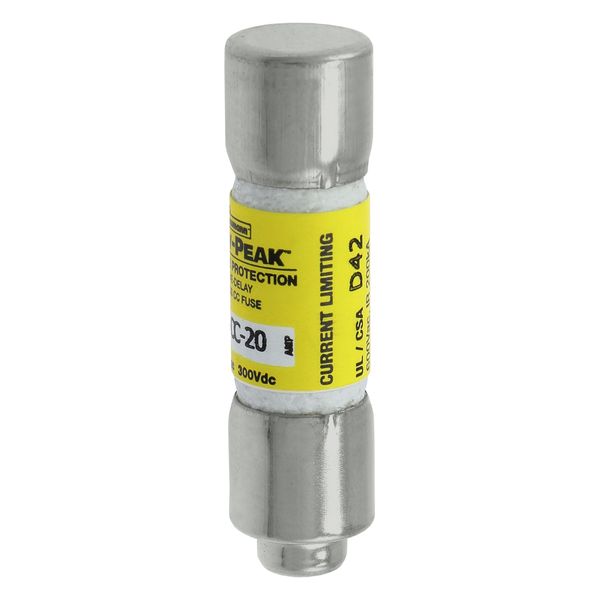 Fuse-link, LV, 20 A, AC 600 V, 10 x 38 mm, CC, UL, time-delay, rejection-type image 16