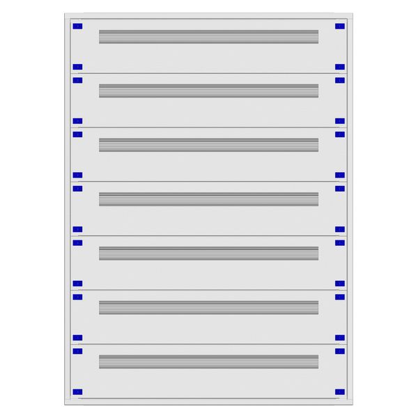 Distribution board insert KVN 60mm, 4-28K, 7-rows image 1