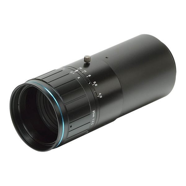 Vision lens, high resolution, focal length 85 mm, 1.8-inch sensor size image 1