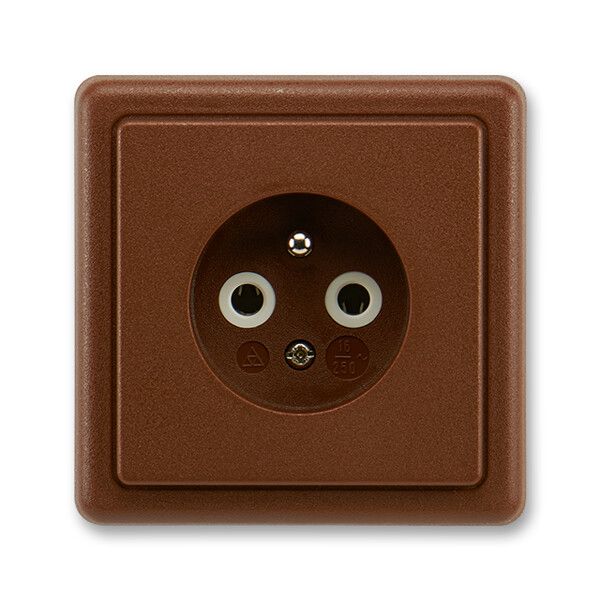 5517-2389 H3W Socket outlet single with pin image 1