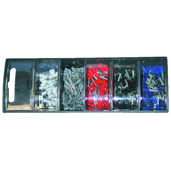 Assortment of ferrules color series I with pliers image 2