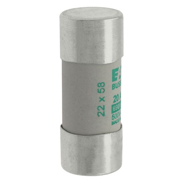 Fuse-link, LV, 20 A, AC 690 V, 22 x 58 mm, aM, IEC image 11