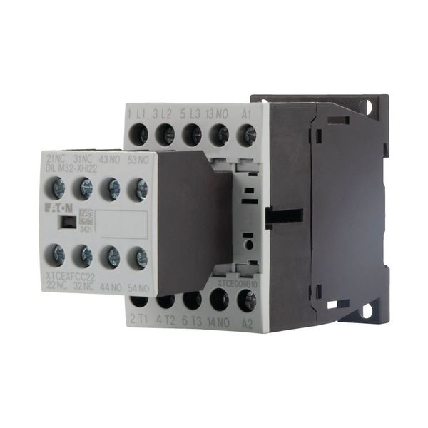 Contactor, 380 V 400 V 4 kW, 3 N/O, 2 NC, 24 V DC, DC operation, Screw terminals image 14