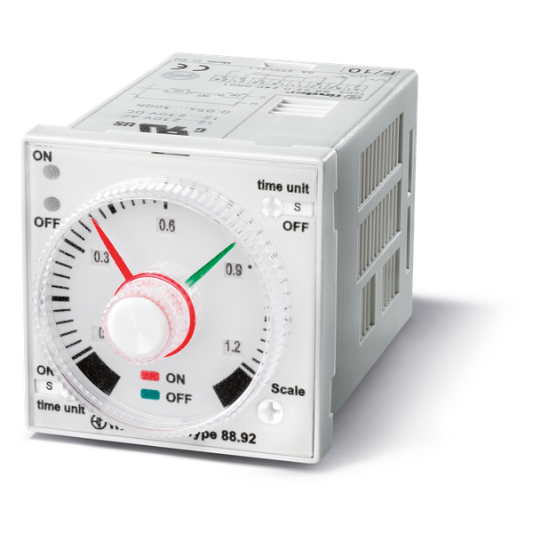 Plug-in Timers mono-function PI/2CO 8A/12...240VUC (88.92.0.240.0000) image 1