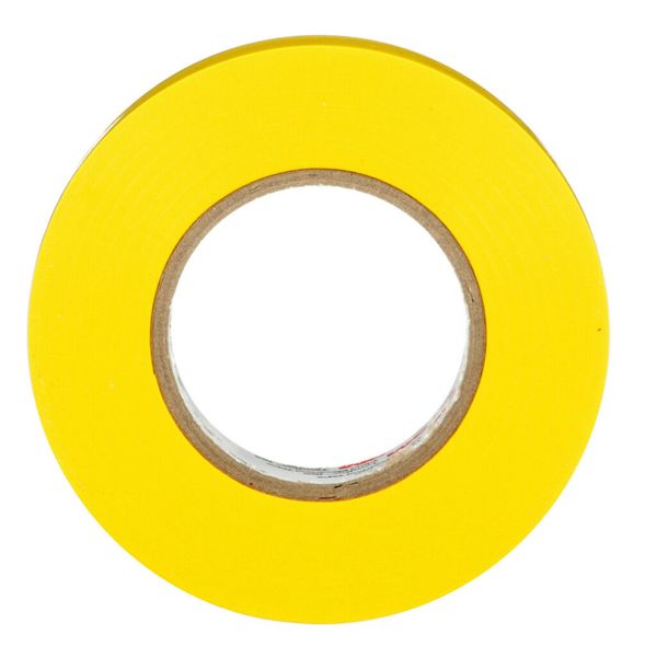 3M™ Temflex™ Vinyl Electrical Tape 165, Yellow, 19 mm x 25 m, 100 Roll image 3