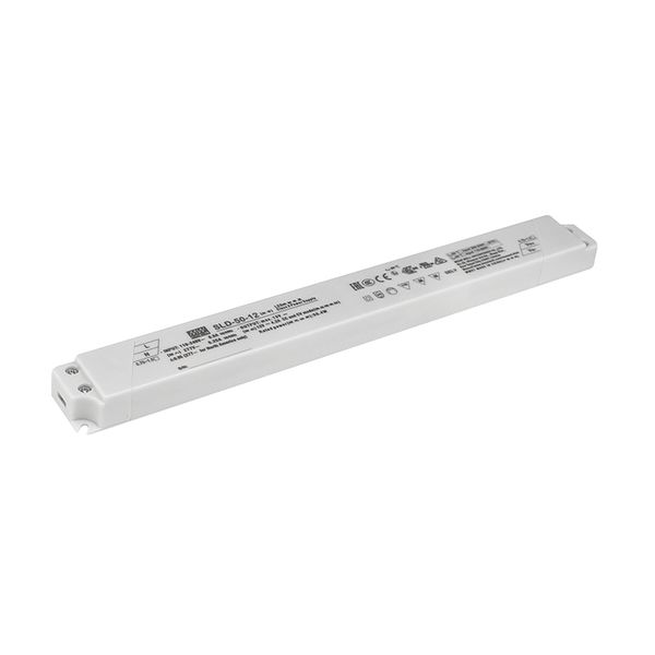 SLD-50-24 Led driver, 50,4W, 24V, 2,1A CV+CC, MEAN WELL image 1