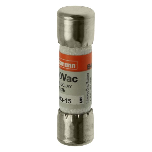 Fuse-link, LV, 15 A, AC 500 V, 10 x 38 mm, 13⁄32 x 1-1⁄2 inch, supplemental, UL, time-delay image 37