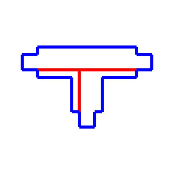 SPS Recessed connector T right, black  SPECTRUM image 6